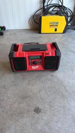 Milwaukee Bouwradio DAB+ Zo Goed Als Nieuw, Audio, Tv en Foto, Radio's, Ophalen of Verzenden, Zo goed als nieuw, Bouwradio