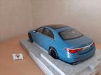 Mercedes Benz S-Klasse (V223) Vintage Blue van Norev HQ 1:18, Norev High Quality, Nieuw, Norev, Ophalen of Verzenden