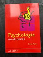 Jakop Rigter - Psychologie voor de praktijk, Ophalen of Verzenden, Jakop Rigter, Zo goed als nieuw