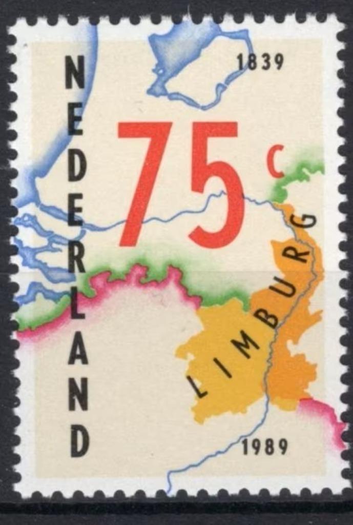 Nederland 1989 - nvph 1434 - 150 jaar Provincie Limburg, Postzegels en Munten, Postzegels | Nederland, Postfris, T/m 1940, Ophalen of Verzenden