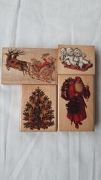 Rubber Stampede Kerststempels - Nieuw!, Hobby en Vrije tijd, Stempelen, Ophalen of Verzenden, Nieuw, Houten stempel