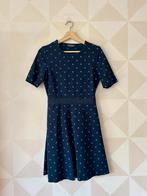 Tommy Hilfiger a-lijn jurk blauw stip S/36, Bruin, Ophalen of Verzenden, Zo goed als nieuw, Knielengte