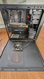 PC computer kast met inhoud, Computers en Software, Computerbehuizingen, Ophalen, Gebruikt