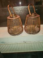 Windlichten, Ophalen of Verzenden, Zo goed als nieuw, Hout