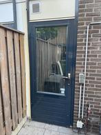 Achterdeur, Doe-het-zelf en Verbouw, Deuren en Horren, Ophalen, Gebruikt, 80 tot 100 cm, 200 tot 215 cm