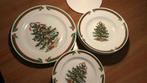 Kerstservies 14-delig, Huis en Inrichting, Ophalen of Verzenden, Zo goed als nieuw, Bord(en), Overige stijlen