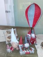 Kerst Gnomen Set - Boomversiering & Decoratie, Diversen, Ophalen of Verzenden, Zo goed als nieuw