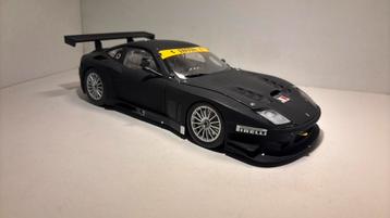 Ferrari 575 gtc evoluzione 2005 mat black Kyosho zie info beschikbaar voor biedingen