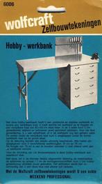 Zelfbouwtekening Hobby-werkbank, Ophalen of Verzenden, Zo goed als nieuw, Houtbewerking, Wolfcraft