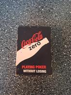 Vintage Coca-Cola zero speelkaarten., Verzamelen, Ophalen of Verzenden, Zo goed als nieuw, Speelkaart(en)