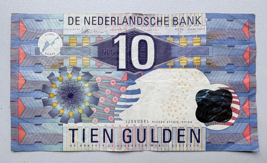 10 GULDEN Briefje (1997), Ophalen of Verzenden, 10 gulden, Los biljet