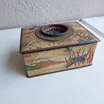 1929 Carr & Co 'Dice Casket blik met dobbelsteen mechaniek, Ophalen of Verzenden, Gebruikt, Koek(jes), Overige merken