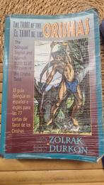 Tarot van de Orisha's - met Bilingual boek 1 kaart gevouwen, Gelezen, Ophalen of Verzenden, Instructieboek, Tarot of Kaarten leggen