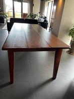Houten Eettafel 230x100, Huis en Inrichting, Tafels | Eettafels, Ophalen, Gebruikt, 100 tot 150 cm, 200 cm of meer