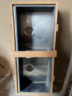 Spoelbak keuken, Ophalen, 100 tot 150 cm, Zwart, Nieuw