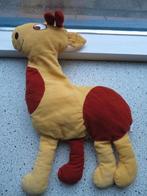 Giraffe of giraf van Hema meet ca 35 cm ribfluweel, Ophalen of Verzenden, Gebruikt, Overige typen