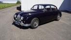 1961 Jaguar Mk II 3.4 (met getrag 5 bak), Auto's, Radio, Achterwielaandrijving, Blauw, Leder