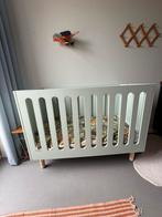 Flexa play Ledikant lichtgroen, Kinderen en Baby's, Kinderkamer | Bedden, Ophalen, Gebruikt, Minder dan 140 cm, Minder dan 70 cm