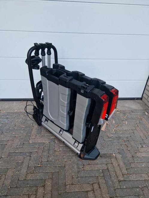 Thule XT3 934 Easyfold Opklapbare Fietsendrager voor E-Bikes, Auto diversen, Fietsendragers, Zo goed als nieuw, Trekhaakdrager