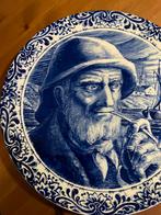 Wandbord bord delfs blauw Bosch Frères visser, Antiek en Kunst, Antiek | Wandborden en Tegels, Ophalen of Verzenden