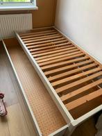 Onderschuifbed, Ophalen, 90 cm, Eenpersoons, Zo goed als nieuw