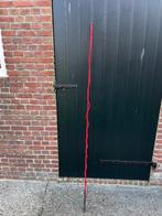 Longeer zweep rood, Dieren en Toebehoren, Paarden en Pony's | Overige Paardenspullen, Ophalen, Zo goed als nieuw, Overige soorten