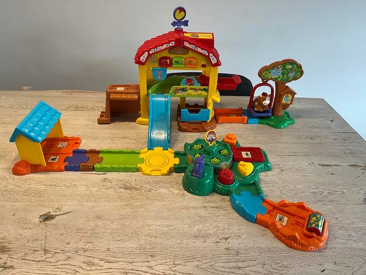 Vtech Zoef Zoef Dieren Boerderij, Kinderen en Baby's, Speelgoed | Overig, Gebruikt, Jongen of Meisje, Ophalen of Verzenden