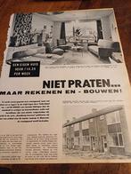 Artikel over goedkope  woningbouw Maarssen 1961, Ophalen of Verzenden, 1960 tot 1980, Knipsel(s)