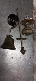 Antieke deurbel brons, Antiek en Kunst, Antiek | Koper en Brons, Ophalen of Verzenden, Brons