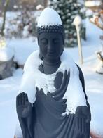XL Boeddha 142cm 200kg tempelbewaker Shiva Feng Shui vijver, Tuin en Terras, Ophalen of Verzenden, Nieuw, Beton, Boeddhabeeld
