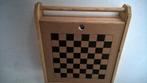 TE koop aangeboden mooi schaak spel.doe gepast bod, Ophalen of Verzenden, Minder dan 500 stukjes, Zo goed als nieuw, Schaken