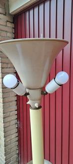 Vintage staande schemerlamp, Huis en Inrichting, Ophalen, Zo goed als nieuw, Metaal
