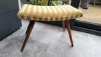 Vintage retro Voetenbankje, Ophalen, Hout, Gebruikt, Vintage