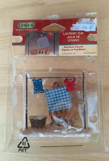 Lemax "Laundry Day" #22579 Retired  beschikbaar voor biedingen