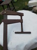 13713) antieke lijmtang  lang 175cm, Ophalen of Verzenden