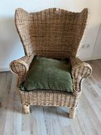 Fauteuil stoel kind Nicolas riviera maison rotan riet izgst!, Ophalen, Zo goed als nieuw