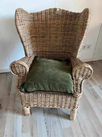 Fauteuil stoel kind Nicolas riviera maison rotan riet izgst! beschikbaar voor biedingen