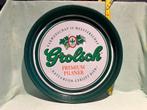 Dienblad grolsch 30cm doorsnede, Ophalen of Verzenden, Zo goed als nieuw, Overige typen, Grolsch