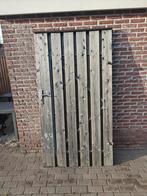 Houten tuindeur 212x113, Tuin en Terras, Ophalen, Gebruikt, 100 tot 150 cm, Looppoort