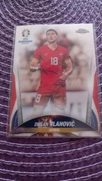 Dušan Vlahović Topps Chrome Euro 2024 Spelerskaart, Ophalen of Verzenden, Zo goed als nieuw, Buitenlandse clubs, Spelerskaart