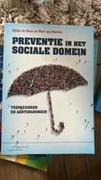 Sijtze de Roos - Preventie in het sociale domein, Sijtze de Roos; Mart van Dinther, Ophalen of Verzenden, Zo goed als nieuw