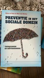 Sijtze de Roos - Preventie in het sociale domein, Boeken, Sijtze de Roos; Mart van Dinther, Ophalen of Verzenden, Zo goed als nieuw