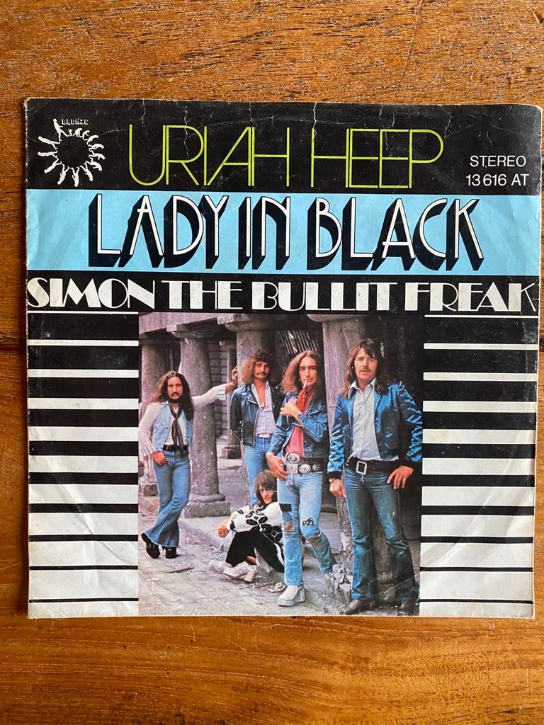 Uriah Heep Lady in Black, Ophalen of Verzenden, Gebruikt, Overige formaten, Poprock