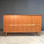 Vintage Deens design highboard – teakhout – jaren 60, Ophalen of Verzenden, Huis en Inrichting