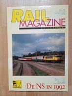 De NS in 1992, Verzamelen, Spoorwegen en Tramwegen, Ophalen of Verzenden, Zo goed als nieuw, Trein, Boek of Tijdschrift
