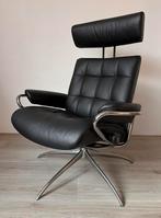 Stressless London als Nieuw!, Huis en Inrichting, Fauteuils, Ophalen, Zo goed als nieuw, 75 tot 100 cm, Leer