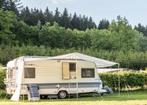 Hobby Caravan Excellent 495 FUe + mover + voortent + luifel, Caravans en Kamperen, Caravans, Kachel, Rondzit, Hobby, Frans bed