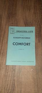 Zündapp Comfort onderdelen boek Copy, Fietsen en Brommers, Gebruikt, Verzenden