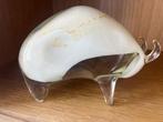 Glazen stier, Antiek en Kunst, Ophalen of Verzenden