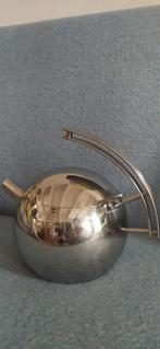 1980's post modern Stella Collection Italy RVS theepot, Ophalen of Verzenden